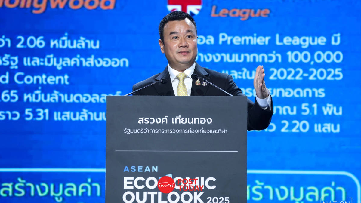 “สรวงศ์” ตั้งเป้าดัน "ซอฟต์พาวเวอร์" นำไทยกลับเป็นเสือตัวที่ 5 ของเอเชีย “สรวงศ์” ตั้งเป้าดัน "ซอฟต์พาวเวอร์" นำไทยกลับเป็นเสือตัวที่ 5 ของเอเชีย