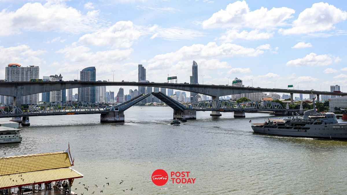 สะพานกรุงเทพ สะพานโยกแห่งเดียวในอาเซียนที่ยังมีชีวิต สะพานกรุงเทพ สะพานโยกแห่งเดียวในอาเซียนที่ยังมีชีวิต