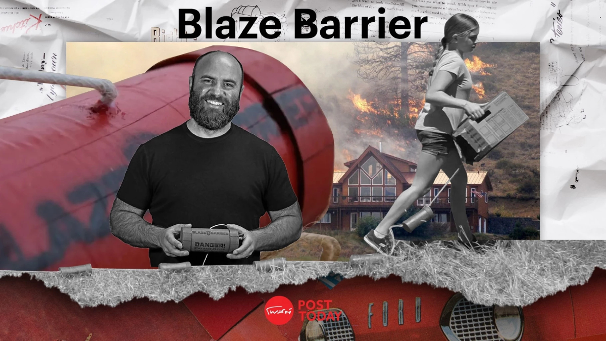 Blaze Barrier อุปกรณ์ที่ช่วยให้เราทำแนวกันไฟได้ใน 1 นาที Blaze Barrier อุปกรณ์ที่ช่วยให้เราทำแนวกันไฟได้ใน 1 นาที
