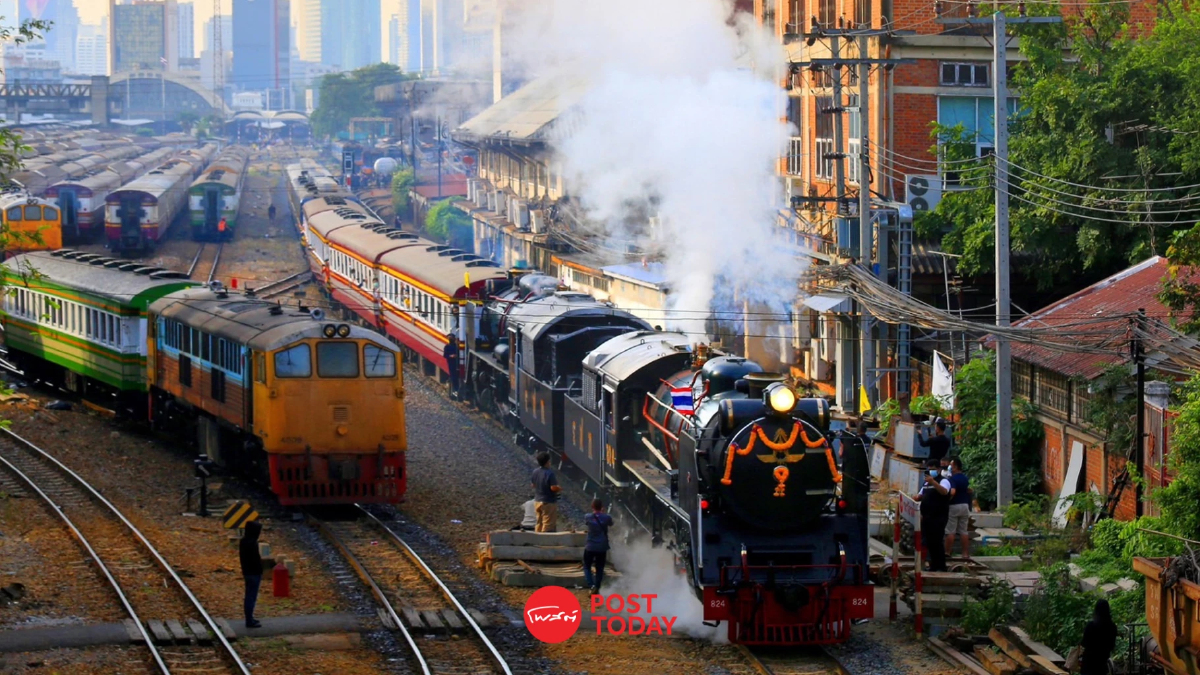 23 ต.ค.นั่งรถไฟหัวจักรไอน้ำประวัติศาสตร์ เที่ยวชมกรุงเก่า “อยุธยา” 23 ต.ค.นั่งรถไฟหัวจักรไอน้ำประวัติศาสตร์ เที่ยวชมกรุงเก่า “อยุธยา”