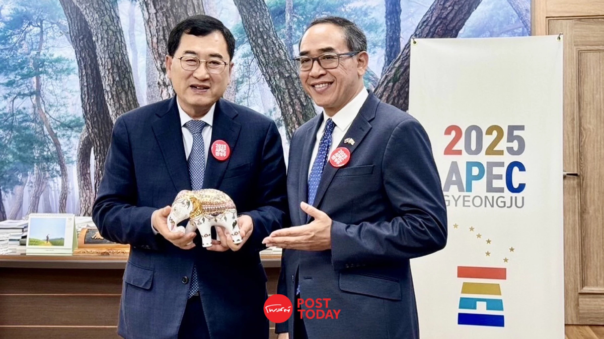 “ทูตธานี แสงรัตน์” หารือความร่วมมือกับเมืองคยองจู ของเกาหลีใต้ “ทูตธานี แสงรัตน์” หารือความร่วมมือกับเมืองคยองจู ของเกาหลีใต้