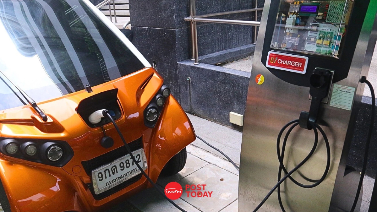 EV Charger มาตรฐานสากล ผลงานเด็กวิศวะไฟฟ้า มจธ. EV Charger มาตรฐานสากล ผลงานเด็กวิศวะไฟฟ้า มจธ.