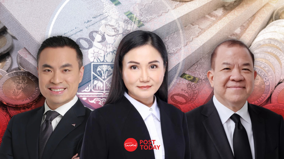 3 รมว. เอกนัฏ-นฤมล-พิชัย กระตุกแบงก์ชาติ ลดดอกเบี้ย คุมบาทแข็ง ช่วยเศรษฐกิจ 3 รมว. เอกนัฏ-นฤมล-พิชัย กระตุกแบงก์ชาติ ลดดอกเบี้ย คุมบาทแข็ง ช่วยเศรษฐกิจ