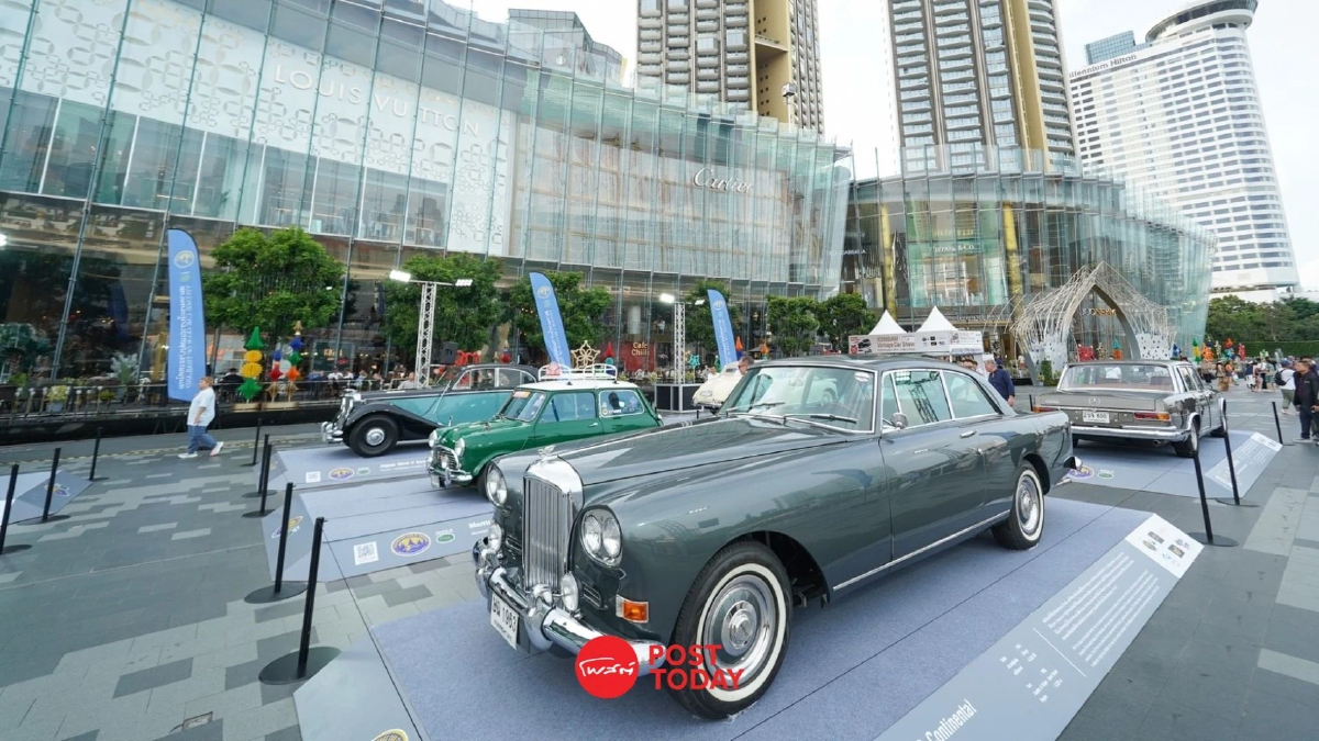 รวมรถโบราณหาชมยากร่วม งาน“ICONSIAM VINTAGE CAR SHOW” รวมรถโบราณหาชมยากร่วม งาน“ICONSIAM VINTAGE CAR SHOW”
