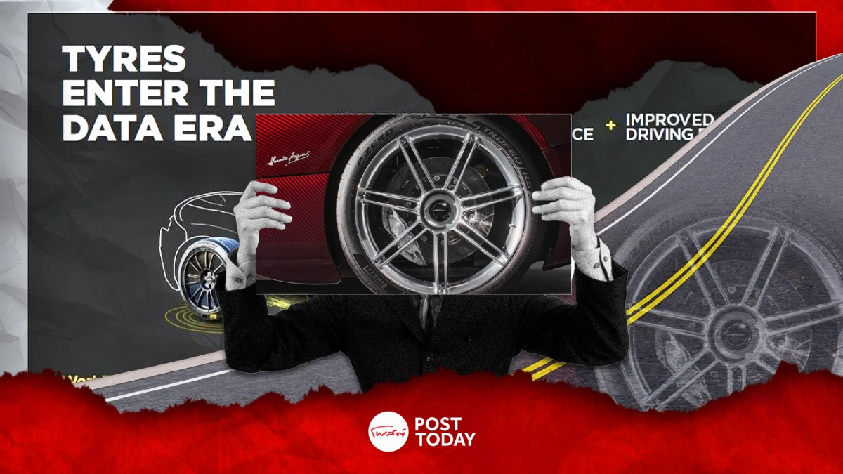 Cyber Tyre ยางรถยนต์อัจฉริยะ ปรับการยึดเกาะถนนแบบเรียลไทม์ Cyber Tyre ยางรถยนต์อัจฉริยะ ปรับการยึดเกาะถนนแบบเรียลไทม์