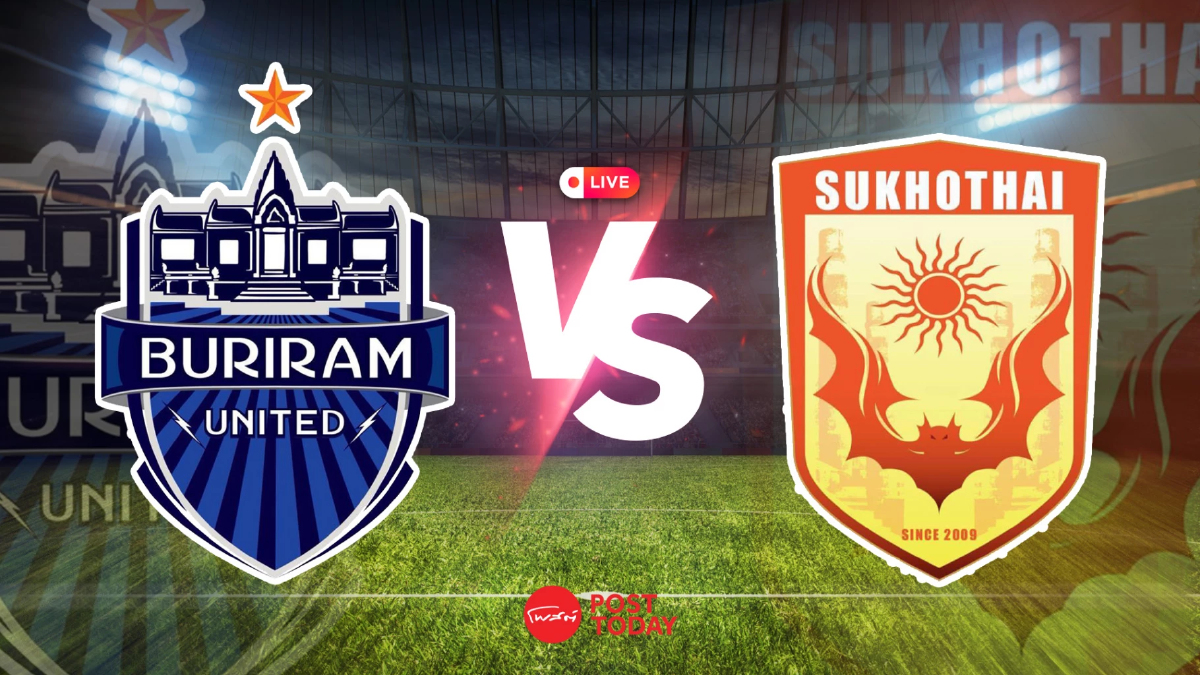 LIVE ดูบอลสด ถ่ายทอดสด ฟุตบอลไทยลีก บุรีรัมย์ VS สุโขทัย วันที่ 22 พ.ย.67 LIVE ดูบอลสด ถ่ายทอดสด ฟุตบอลไทยลีก บุรีรัมย์ VS สุโขทัย วันที่ 22 พ.ย.67