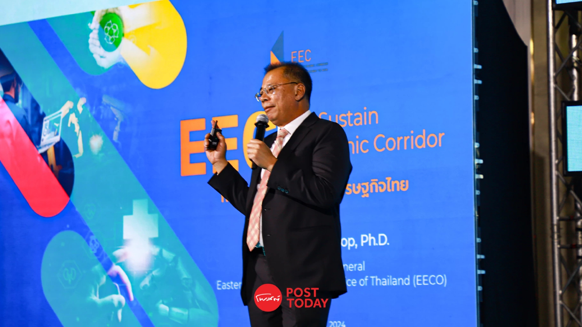 "EEC" เดินหน้า รถไฟความเร็วสูงเชื่อม 3 สนามบิน พลิกโฉม "เมืองอัจฉริยะ" "EEC" เดินหน้า รถไฟความเร็วสูงเชื่อม 3 สนามบิน พลิกโฉม "เมืองอัจฉริยะ"