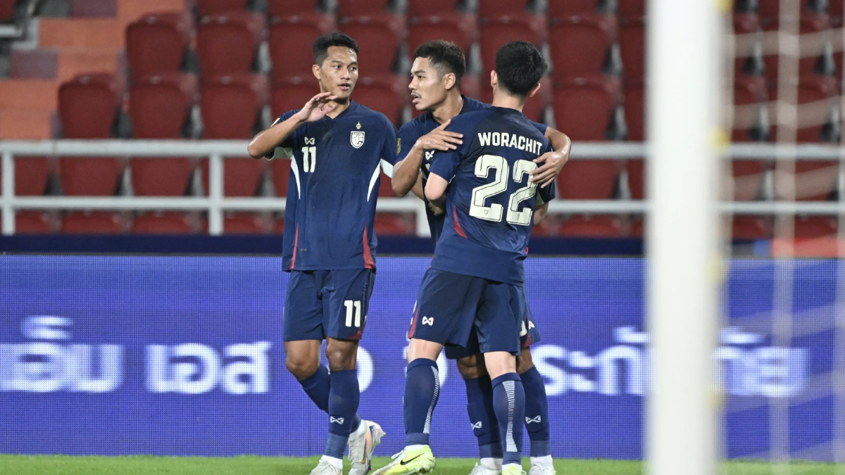 ผลบอล ไทย กด กัมพูชา 3-2 ชนะ 4 นัดรวด ลิ่วรอบรองฯ ผลบอล ไทย กด กัมพูชา 3-2 ชนะ 4 นัดรวด ลิ่วรอบรองฯ