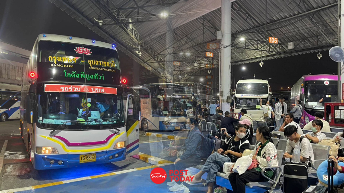 “บขส.” เผยยอดโดยสารช่วงปีใหม่ คาดแตะ 1.1 แสนคน “สุรพงษ์” กำชับ ห้ามฉวยโอกาส “บขส.” เผยยอดโดยสารช่วงปีใหม่ คาดแตะ 1.1 แสนคน “สุรพงษ์” กำชับ ห้ามฉวยโอกาส