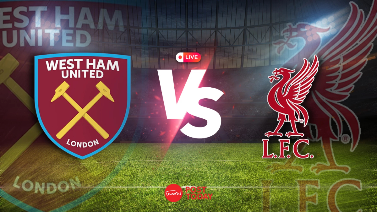 LIVE ดูบอลสด ถ่ายทอดสด พรีเมียร์ลีก เวสต์แฮม พบ ลิเวอร์พูล วันที่ 29 ธ.ค. 67 LIVE ดูบอลสด ถ่ายทอดสด พรีเมียร์ลีก เวสต์แฮม พบ ลิเวอร์พูล วันที่ 29 ธ.ค. 67