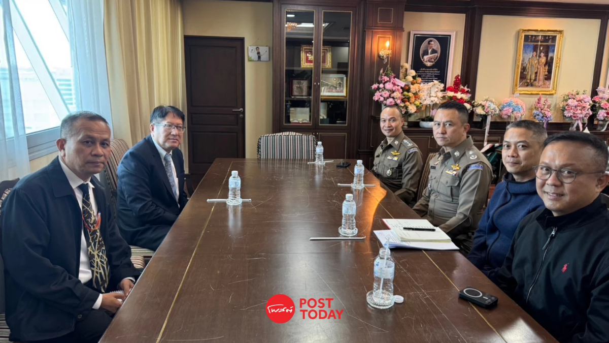 'ไตรรงค์'พบ'ไพรัช'อสส.บูรณาการร่วมสอบเส้นเงินอาชญากรรมเทคโนโลยี 'ไตรรงค์'พบ'ไพรัช'อสส.บูรณาการร่วมสอบเส้นเงินอาชญากรรมเทคโนโลยี