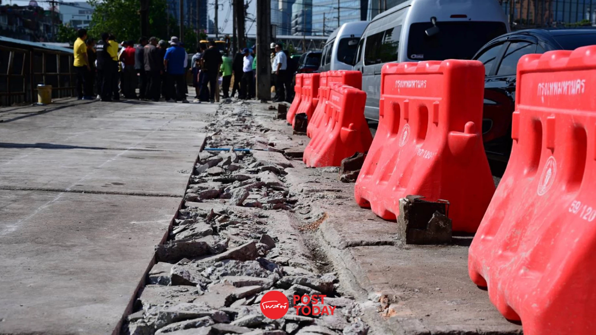ปิดตำนานตลาดลาวคลองเตย ! กทม.ทวงพื้นที่คืนทางเท้าในการสัญจร ปิดตำนานตลาดลาวคลองเตย ! กทม.ทวงพื้นที่คืนทางเท้าในการสัญจร