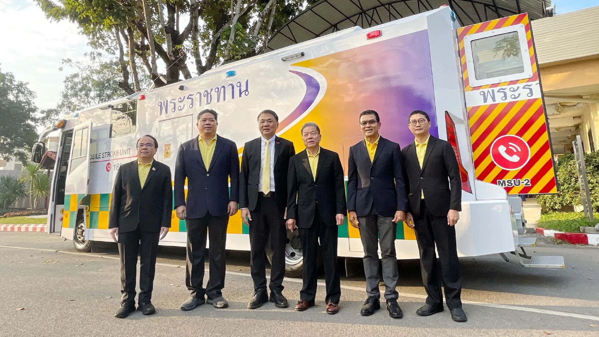 ทรูใช้ 5G พลิกโฉมสาธารณสุข หยุดยั้งโรคหลอดเลือดสมองในคนไทย ทรูใช้ 5G พลิกโฉมสาธารณสุข หยุดยั้งโรคหลอดเลือดสมองในคนไทย