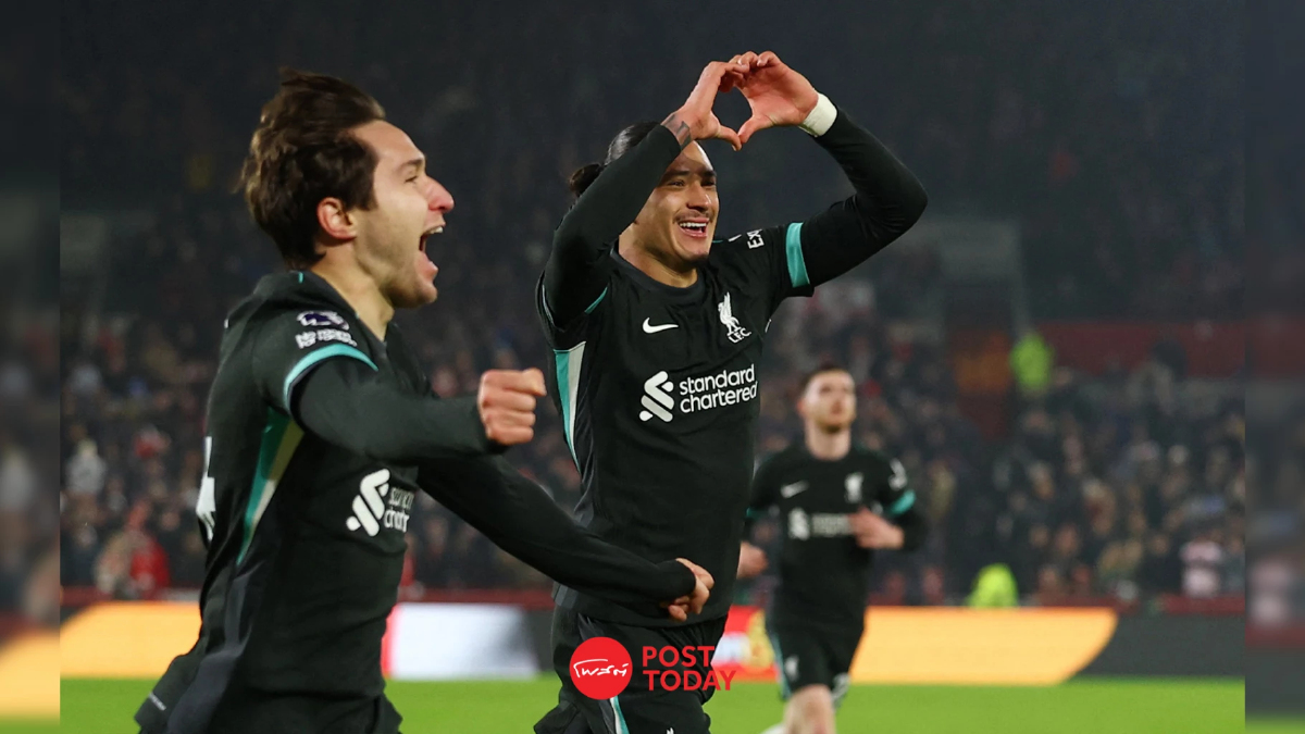 ผลบอลพรีเมียร์ลีก ลิเวอร์พูล บุกชนะ เบรนท์ฟอร์ด 2-0 "นูนเญซ"เหมา ผลบอลพรีเมียร์ลีก ลิเวอร์พูล บุกชนะ เบรนท์ฟอร์ด 2-0 "นูนเญซ"เหมา