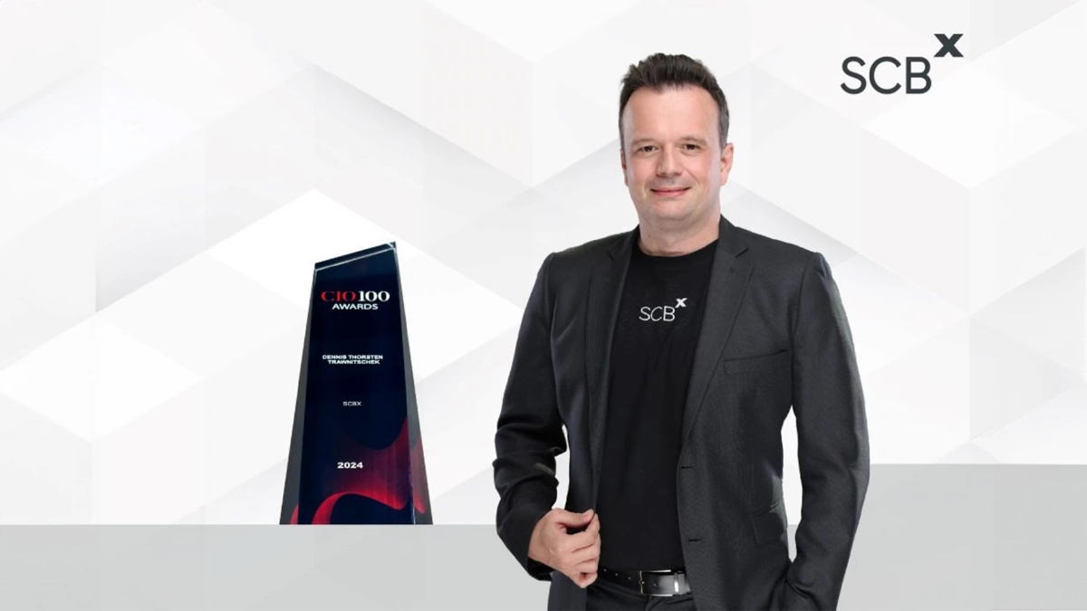 SCBX คว้ารางวัล CIO100 ASEAN ย้ำความสำเร็จองค์กร AI-first SCBX คว้ารางวัล CIO100 ASEAN ย้ำความสำเร็จองค์กร AI-first