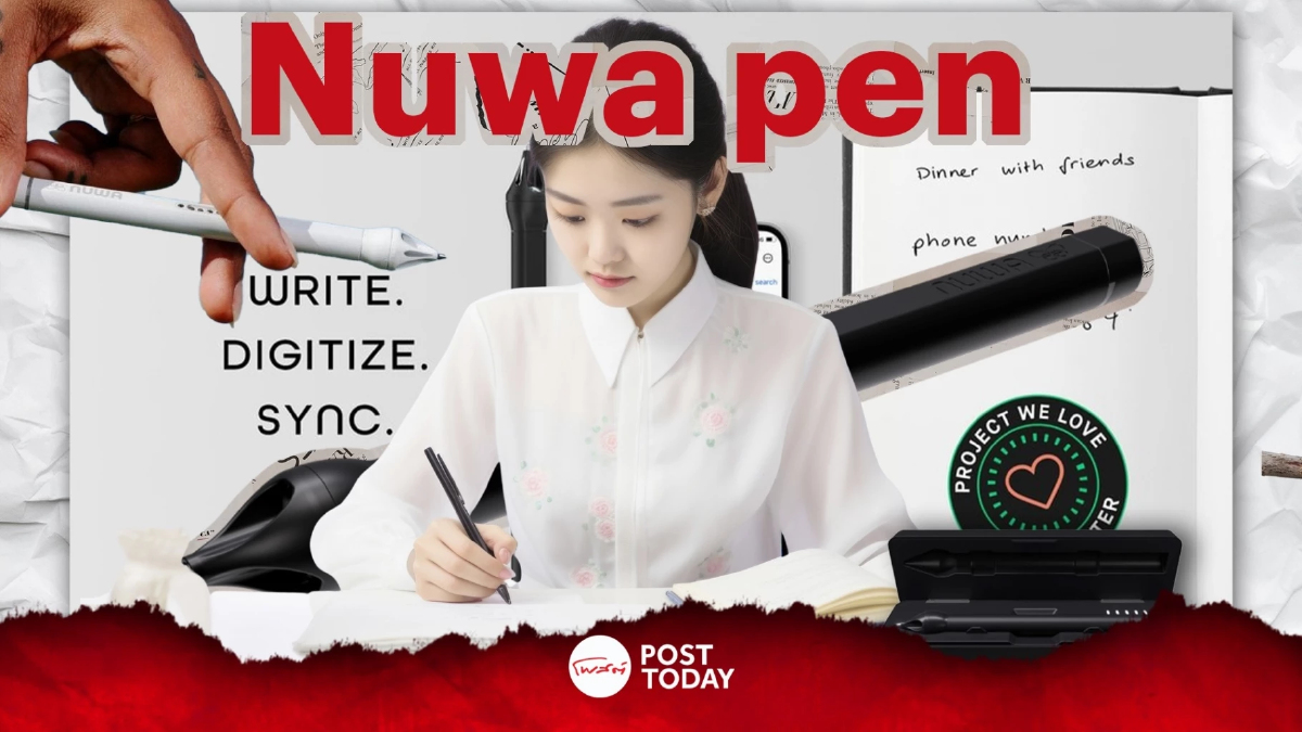 Nuwa pen ปากกาอัจฉริยะที่ทำให้เนื้อหาบนกระดาษออนไลน์ Nuwa pen ปากกาอัจฉริยะที่ทำให้เนื้อหาบนกระดาษออนไลน์