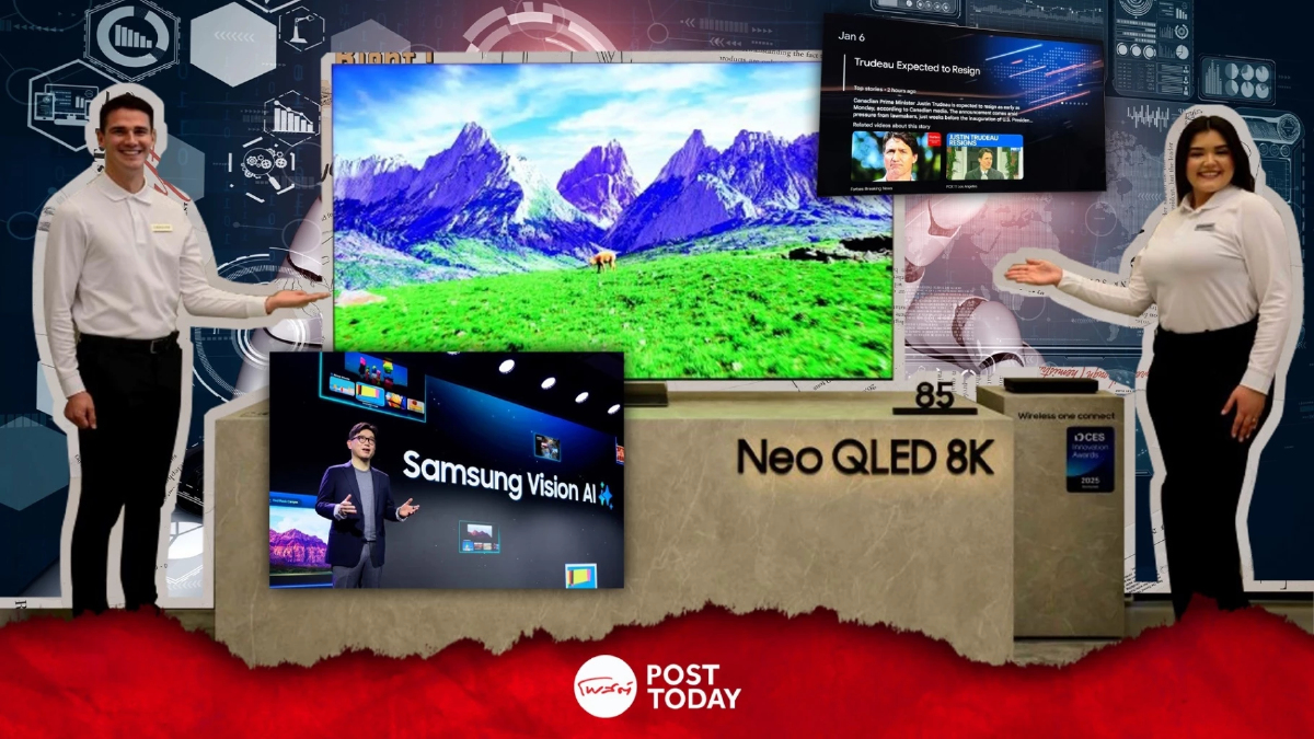 เมื่อทีวีไม่ได้มีไว้ดูอย่างเดียว รวม AI TV จาก CES 2025 เมื่อทีวีไม่ได้มีไว้ดูอย่างเดียว รวม AI TV จาก CES 2025