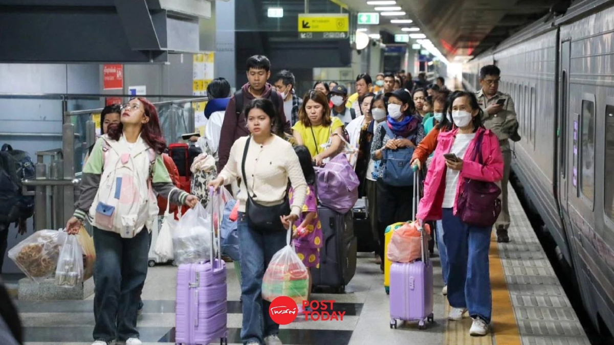 คนไทยใช้บริการรถไฟแน่น เฉพาะวันที่ 1 ม.ค. ผู้โดยสารเกือบ 1.1 แสนคน คนไทยใช้บริการรถไฟแน่น เฉพาะวันที่ 1 ม.ค. ผู้โดยสารเกือบ 1.1 แสนคน