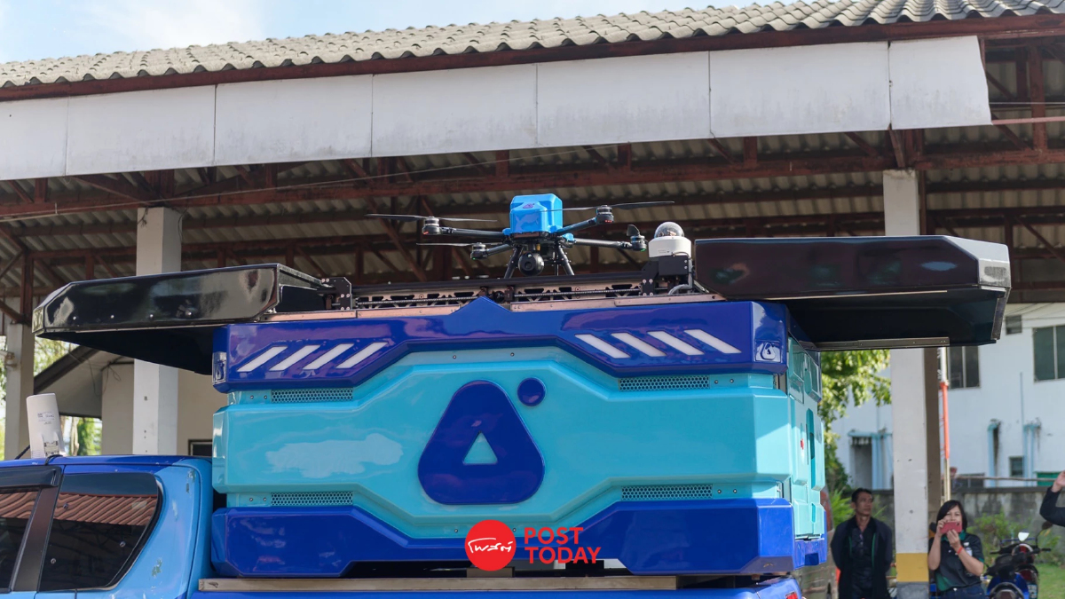 ARV ผนึกเทศบาลลำพูน ใช้โดรนอัตโนมัติยกระดับความปลอดภัย ARV ผนึกเทศบาลลำพูน ใช้โดรนอัตโนมัติยกระดับความปลอดภัย
