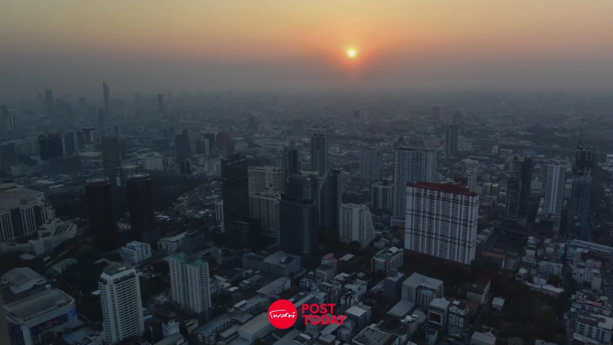 เช้านี้ ค่าฝุ่น PM 2.5 กทม. ยังหนัก อยู่ในระดับสีส้มทั้ง 50 เขต เช้านี้ ค่าฝุ่น PM 2.5 กทม. ยังหนัก อยู่ในระดับสีส้มทั้ง 50 เขต