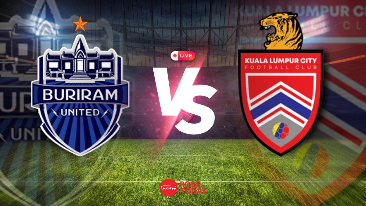 ดูบอลสด บุรีรัมย์ VS กัวลาลัมเปอร์ Shopee Cup ถ่ายทอดสด วันนี้ 6 กุมภาพันธ์ 68 ดูบอลสด บุรีรัมย์ VS กัวลาลัมเปอร์ Shopee Cup ถ่ายทอดสด วันนี้ 6 กุมภาพันธ์ 68