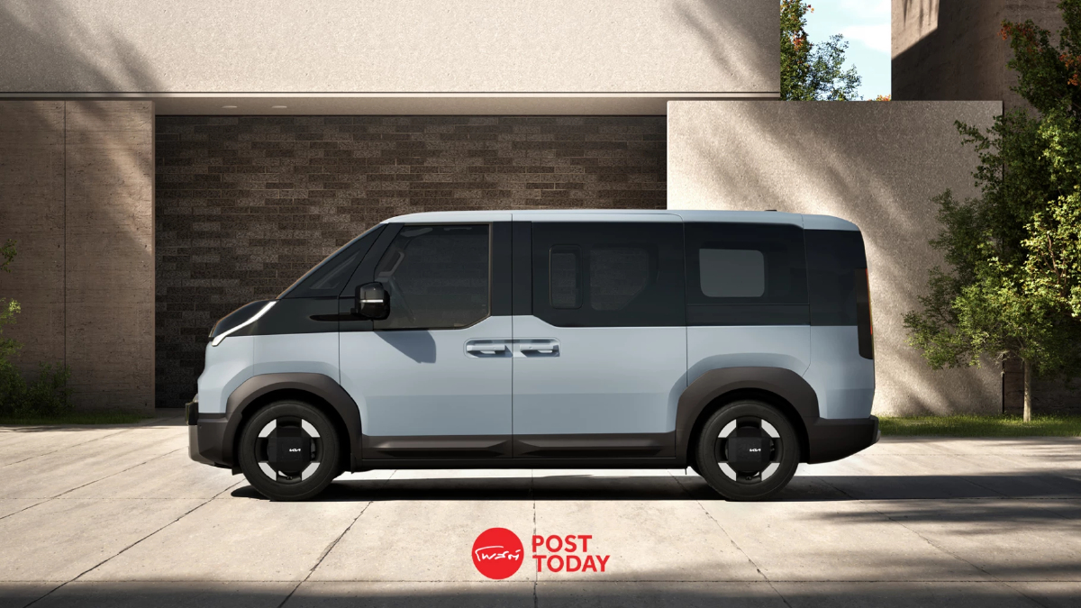 KIA เผยโฉม "PV5 รถตู้ EV ดีไซน์ล้ำยุค" พร้อมงัดเจ้าตลาดอย่าง Volkswagen KIA เผยโฉม "PV5 รถตู้ EV ดีไซน์ล้ำยุค" พร้อมงัดเจ้าตลาดอย่าง Volkswagen