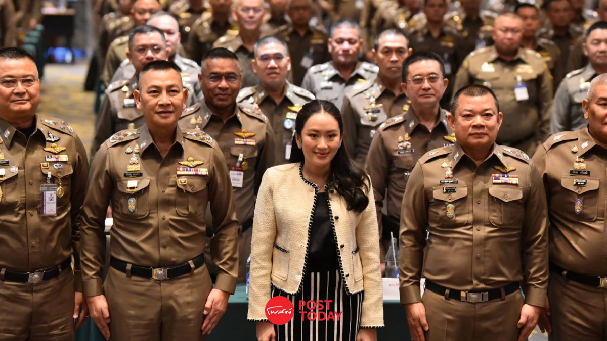 "นายกฯอิ๊งค์" มอบ 3 นโยบายตำรวจ เน้นปราบอาชญากรรมข้ามชาติ "นายกฯอิ๊งค์" มอบ 3 นโยบายตำรวจ เน้นปราบอาชญากรรมข้ามชาติ