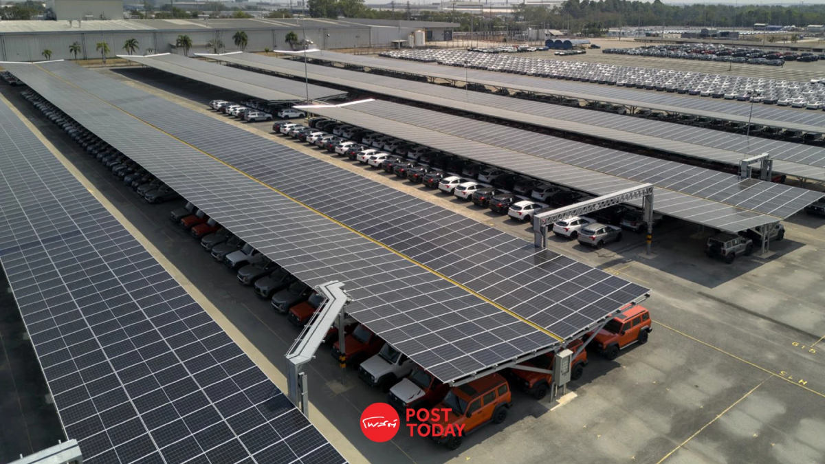 GWM ทุ่มงบ 250 ล้าน ผุด 'Solar Carport' ใหญ่สุดในไทย หวังลดค่าไฟ 600 ล้าน GWM ทุ่มงบ 250 ล้าน ผุด 'Solar Carport' ใหญ่สุดในไทย หวังลดค่าไฟ 600 ล้าน