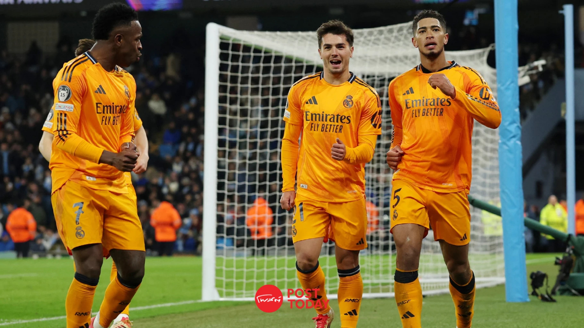 ผลบอล เรอัล มาดริด แซง ชนะแมนซิตี้ 3-2 เพลย์ออฟ ยูฟ่า แชมเปี้ยนส์ลีก นัดแรก ผลบอล เรอัล มาดริด แซง ชนะแมนซิตี้ 3-2 เพลย์ออฟ ยูฟ่า แชมเปี้ยนส์ลีก นัดแรก
