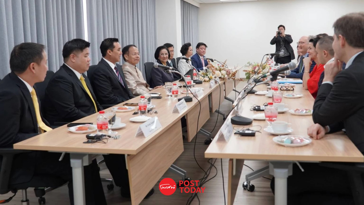 สมาชิกรัฐสภายุโรปพบเพื่อไทย แลกเปลี่ยนความเห็น สมาชิกรัฐสภายุโรปพบเพื่อไทย แลกเปลี่ยนความเห็น