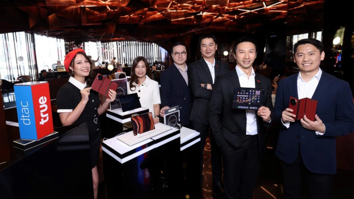 เปิดตัว HUAWEI Mate XT จอพับ 3 ทบครั้งแรกของโลก บนเครือข่ายทรู เปิดตัว HUAWEI Mate XT จอพับ 3 ทบครั้งแรกของโลก บนเครือข่ายทรู