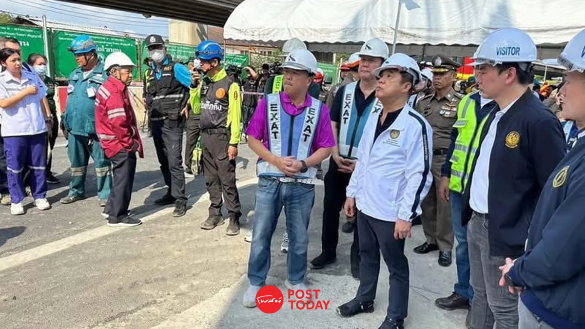 สุริยะ เสียใจคานสะพานถล่ม ลั่นใช้มาตรการสมุดพกผู้รับเหมาก่อนเม.ย.68 สุริยะ เสียใจคานสะพานถล่ม ลั่นใช้มาตรการสมุดพกผู้รับเหมาก่อนเม.ย.68