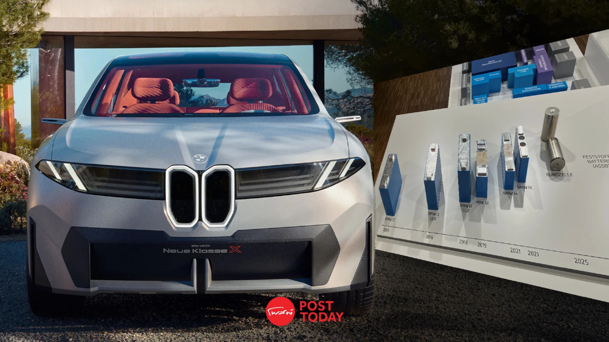 BMW สวนกระแส EV ชะลอตัว ทุ่มทุนสร้างแบตเตอรี่อัจฉริยะ หวังแซงหน้า Tesla BMW สวนกระแส EV ชะลอตัว ทุ่มทุนสร้างแบตเตอรี่อัจฉริยะ หวังแซงหน้า Tesla