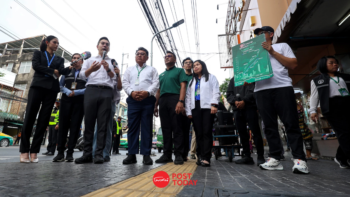 กทม. เดินหน้าปรับปรุงทางเท้า คืบแล้ว 700 กม. มุ่งสู่ 1,000 กม. กทม. เดินหน้าปรับปรุงทางเท้า คืบแล้ว 700 กม. มุ่งสู่ 1,000 กม.