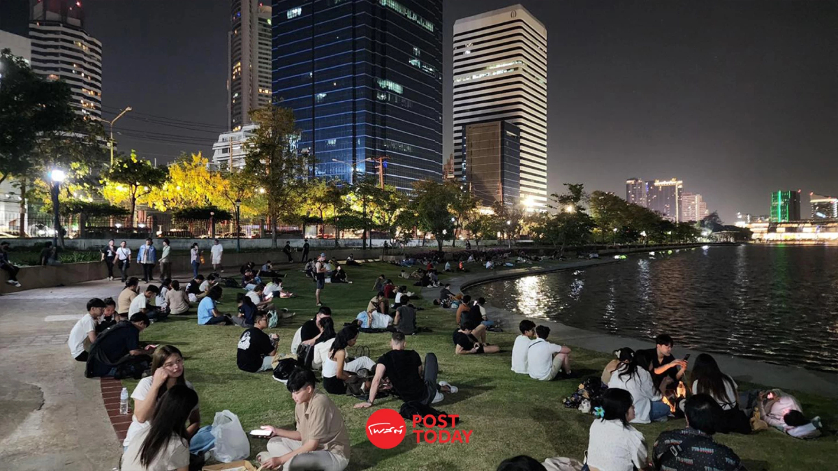 กทม. เสิร์ฟดนตรีในสวน 6 แห่ง "ชัชชาติ" สั่งเปิดสวนสาธารณะต่อ 24 ชม. กทม. เสิร์ฟดนตรีในสวน 6 แห่ง "ชัชชาติ" สั่งเปิดสวนสาธารณะต่อ 24 ชม.