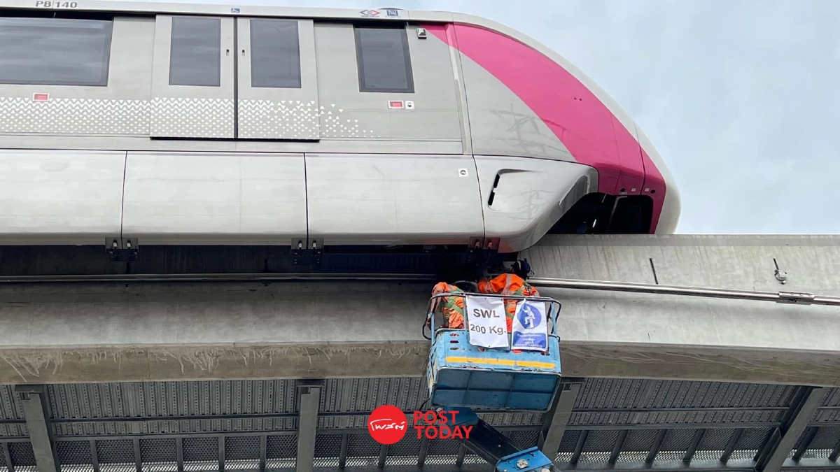 รถไฟฟ้าสายสีชมพูยังปิดให้บริการ สายสีเหลืองเปิด 12.00 น. วันนี้ รถไฟฟ้าสายสีชมพูยังปิดให้บริการ สายสีเหลืองเปิด 12.00 น. วันนี้