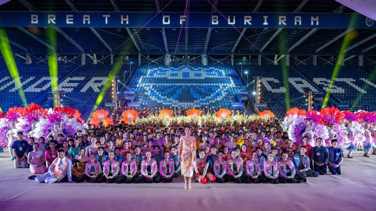 สมเด็จพระเจ้าลูกเธอฯ เสด็จทอดพระเนตรงาน “Colors of Buriram” สมเด็จพระเจ้าลูกเธอฯ เสด็จทอดพระเนตรงาน “Colors of Buriram”