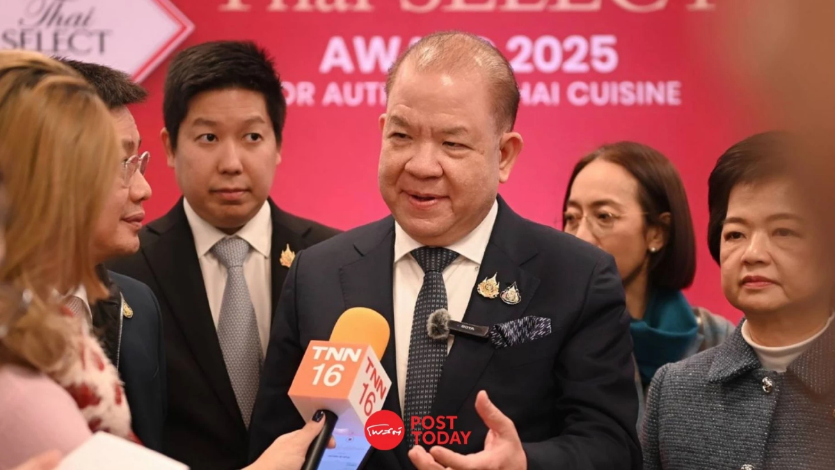 'พิชัย'รมว.พาณิชย์ รีแบรนด์ Thai SELECT เทียบชั้นมิชลินสตาร์ 'พิชัย'รมว.พาณิชย์ รีแบรนด์ Thai SELECT เทียบชั้นมิชลินสตาร์