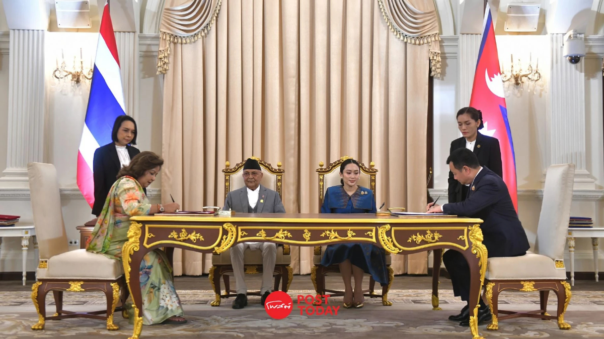 "แพทองธาร" เปิดทำเนียบ ต้อนรับนายก เนปาลเยือนไทยอย่างเป็นทางการ "แพทองธาร" เปิดทำเนียบ ต้อนรับนายก เนปาลเยือนไทยอย่างเป็นทางการ