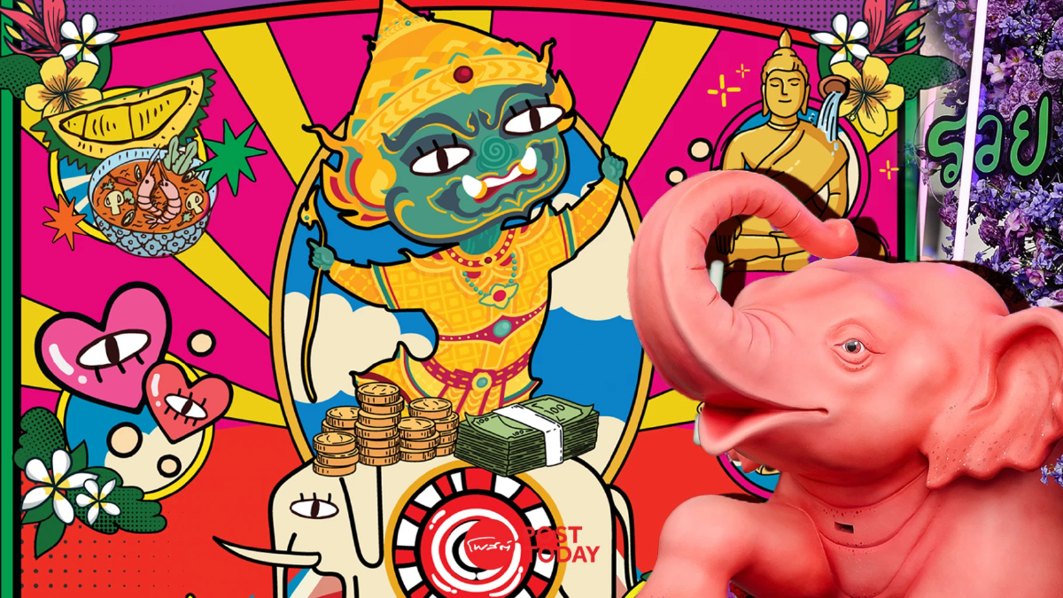 "สงกรานต์ เมกามหารวย" ชู Thai Pop Art ตีความ "ความรวย" รับปีใหม่ไทย "สงกรานต์ เมกามหารวย" ชู Thai Pop Art ตีความ "ความรวย" รับปีใหม่ไทย
