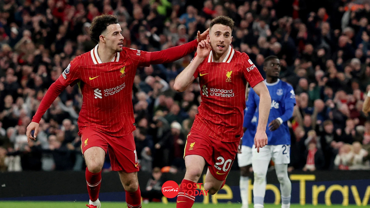 ผลบอลพรีเมียร์ลีก ลิเวอร์พูล 1-0 เอฟเวอร์ตัน "โจต้า" นำชัย ผลบอลพรีเมียร์ลีก ลิเวอร์พูล 1-0 เอฟเวอร์ตัน "โจต้า" นำชัย