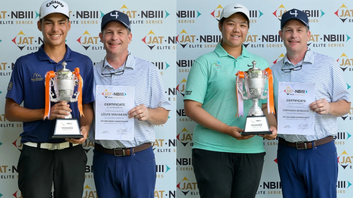 หลุยส์-กรวรรณ ซิวแชมป์โอเพ่น ลุยศึกกอล์ฟเยาวชนที่สหรัฐฯ หลุยส์-กรวรรณ ซิวแชมป์โอเพ่น ลุยศึกกอล์ฟเยาวชนที่สหรัฐฯ