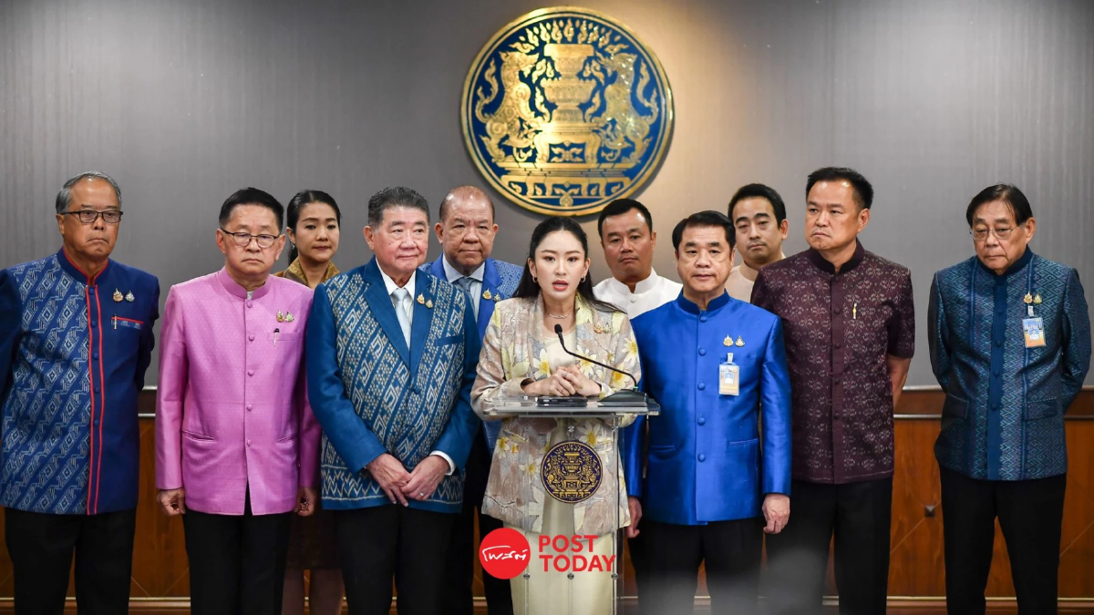 “แพทองธาร” ยันนโยบายยังไม่เปลี่ยน แม้เงินหมื่นเฟส 3 ไม่เข้า ครม. “แพทองธาร” ยันนโยบายยังไม่เปลี่ยน แม้เงินหมื่นเฟส 3 ไม่เข้า ครม.