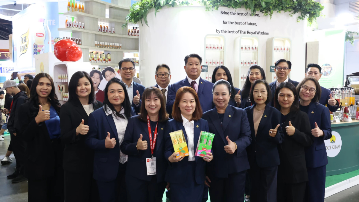 ดอยคำโชว์สินค้าหลากหลาย เจรจาธุรกิจ ในงาน THAIFEX 2025 ดอยคำโชว์สินค้าหลากหลาย เจรจาธุรกิจ ในงาน THAIFEX 2025