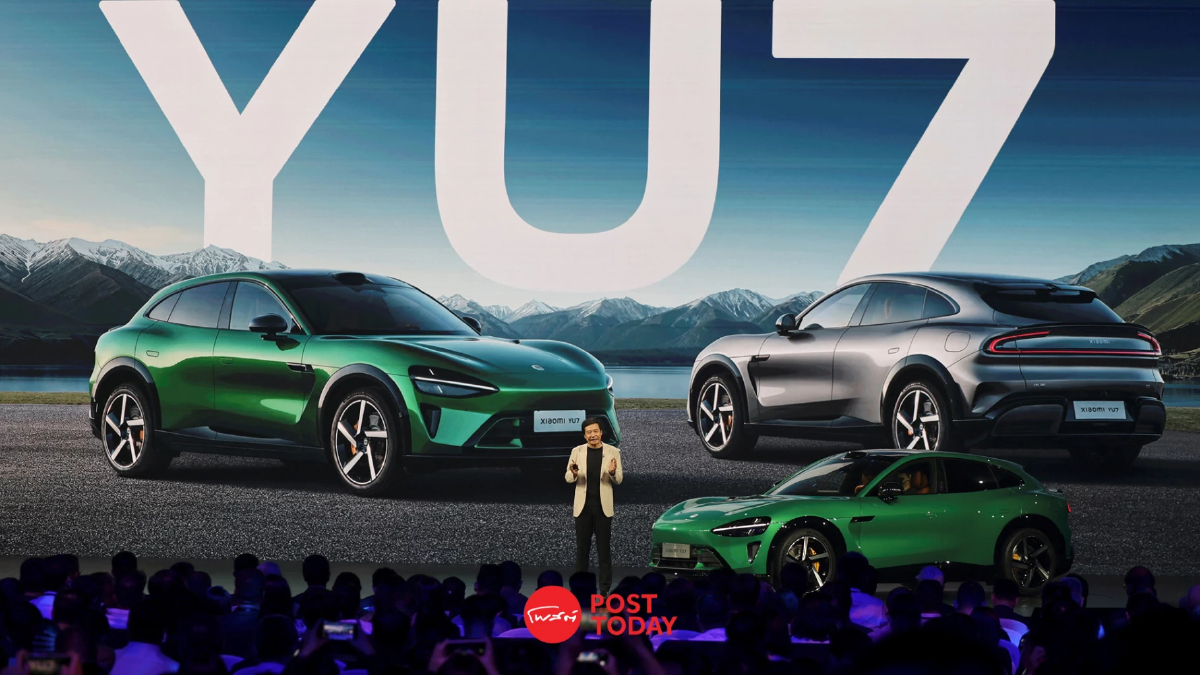 Tesla มีสะเทือน! Xiaomi ส่ง YU7 SUV แบตอึด 760 กม. ท้าชน Model Y ตรงๆ Tesla มีสะเทือน! Xiaomi ส่ง YU7 SUV แบตอึด 760 กม. ท้าชน Model Y ตรงๆ