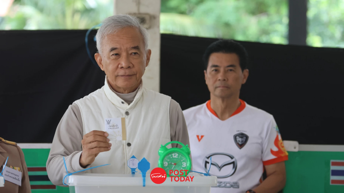 "สุวัจน์-เทวัญ" ใช้สิทธิลงคะแนนเลือกตั้งนายกเล็กโคราช "สุวัจน์-เทวัญ" ใช้สิทธิลงคะแนนเลือกตั้งนายกเล็กโคราช