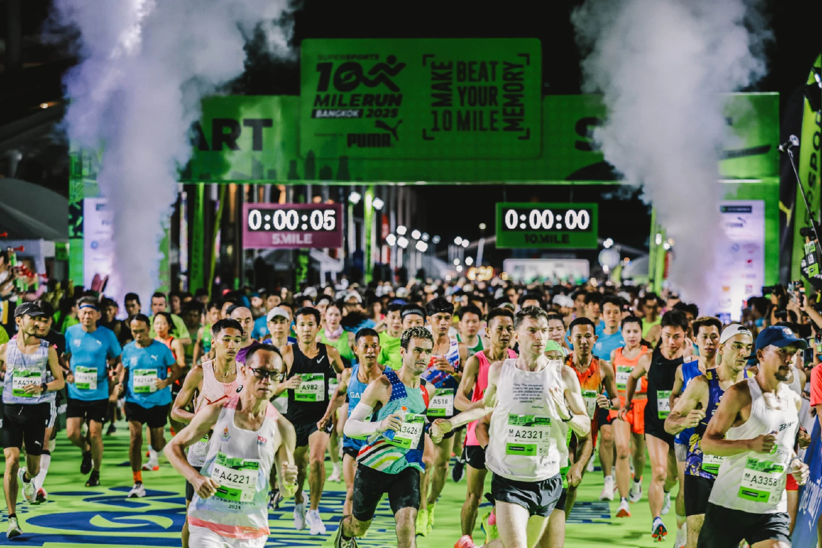 "พงศกร"ซิวแชมป์ Supersports 10 Mile 2025 นักวิ่งร่วมกว่า 7 พันคน "พงศกร"ซิวแชมป์ Supersports 10 Mile 2025 นักวิ่งร่วมกว่า 7 พันคน