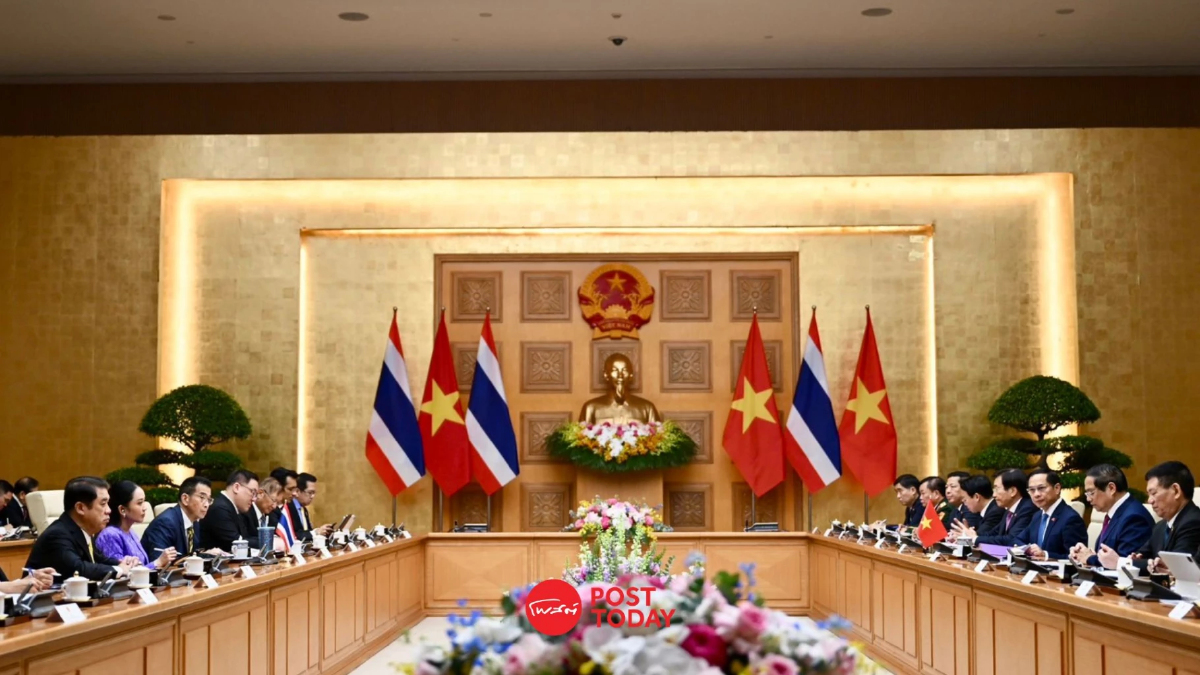 “แพทองธาร” จับมือเวียดนาม มุ่งรับมือความเปลี่ยนแปลงของโลก “แพทองธาร” จับมือเวียดนาม มุ่งรับมือความเปลี่ยนแปลงของโลก