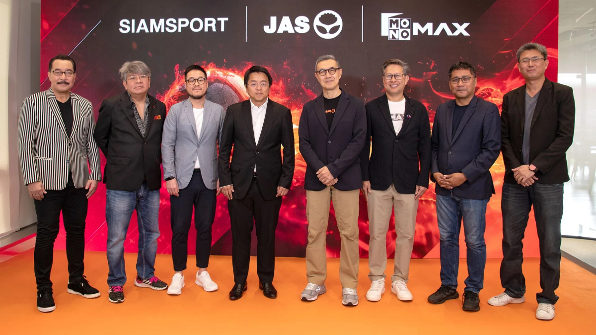"JAS ผนึก SIAMSPORT–Monomax ตั้งทีมพากย์พรีเมียร์ลีกระดับโปร" "JAS ผนึก SIAMSPORT–Monomax ตั้งทีมพากย์พรีเมียร์ลีกระดับโปร"