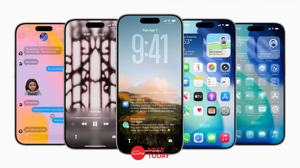 เปิดตัว iOS 26 ยกเครื่องเรื่องดีไซน์ พร้อม AI แปลภาษาเรียลไทม์ เปิดตัว iOS 26 ยกเครื่องเรื่องดีไซน์ พร้อม AI แปลภาษาเรียลไทม์